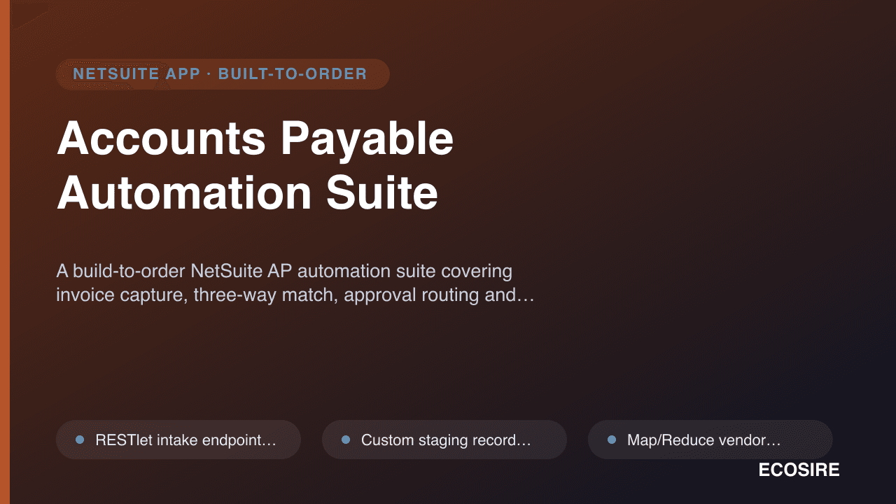 Accounts Payable Automation Suite