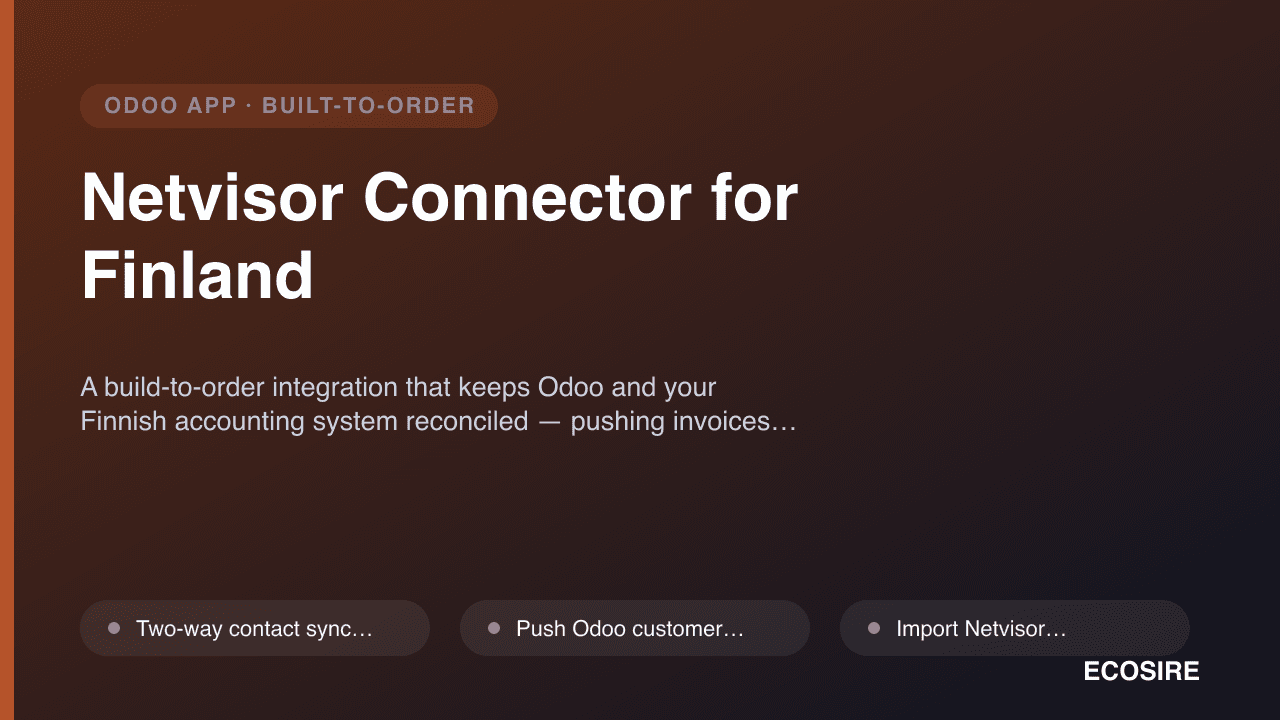 Netvisor Connector for Finland