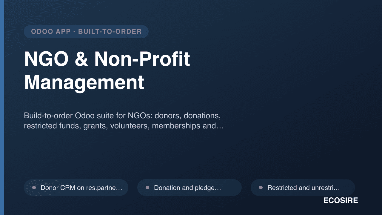 NGO & Non-Profit Management