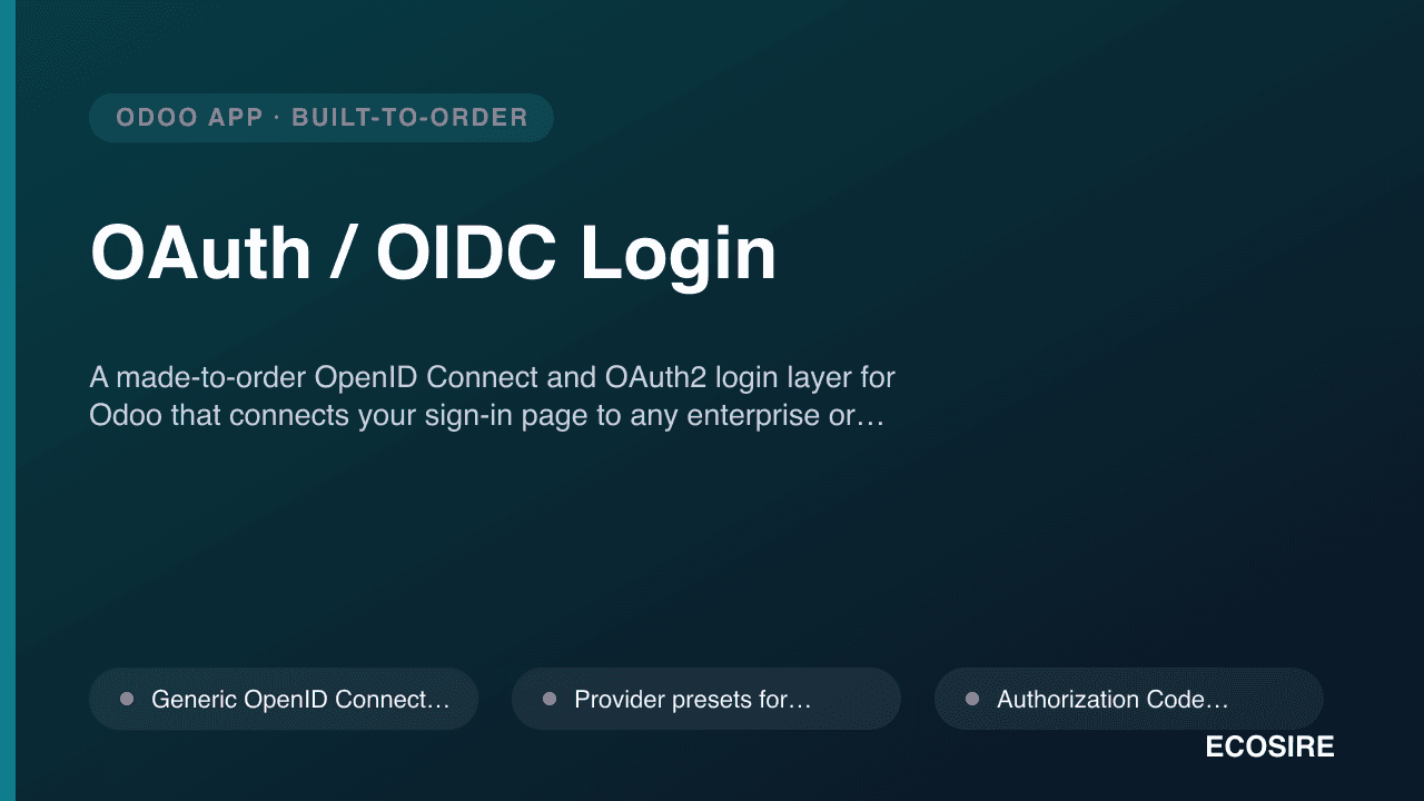 OAuth / OIDC Login
