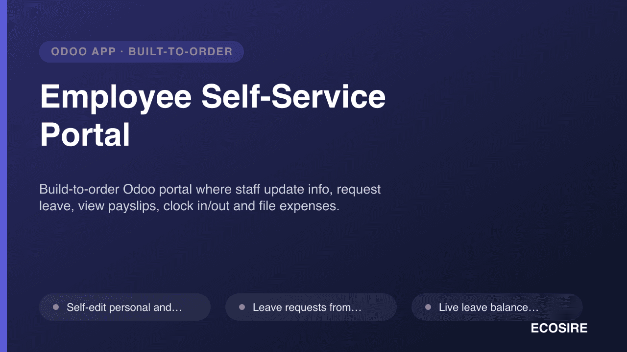 Employee Self-Service Portal