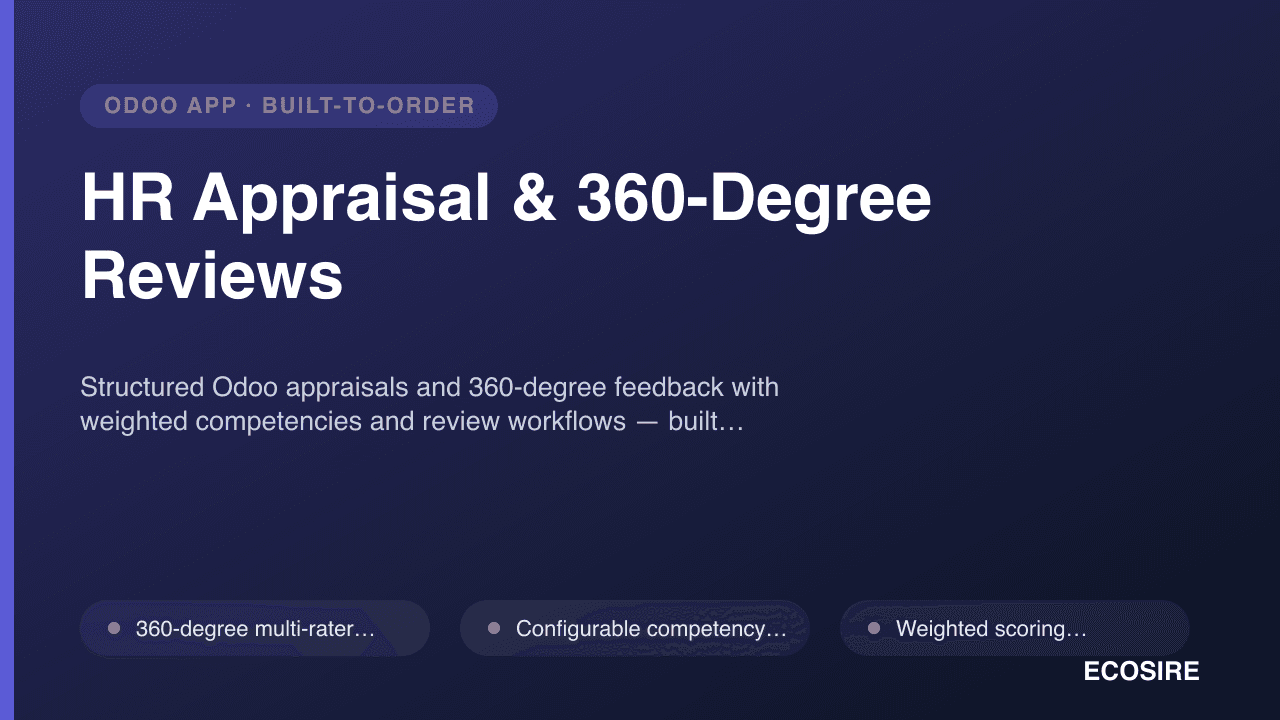 HR Appraisal & 360-Degree Reviews