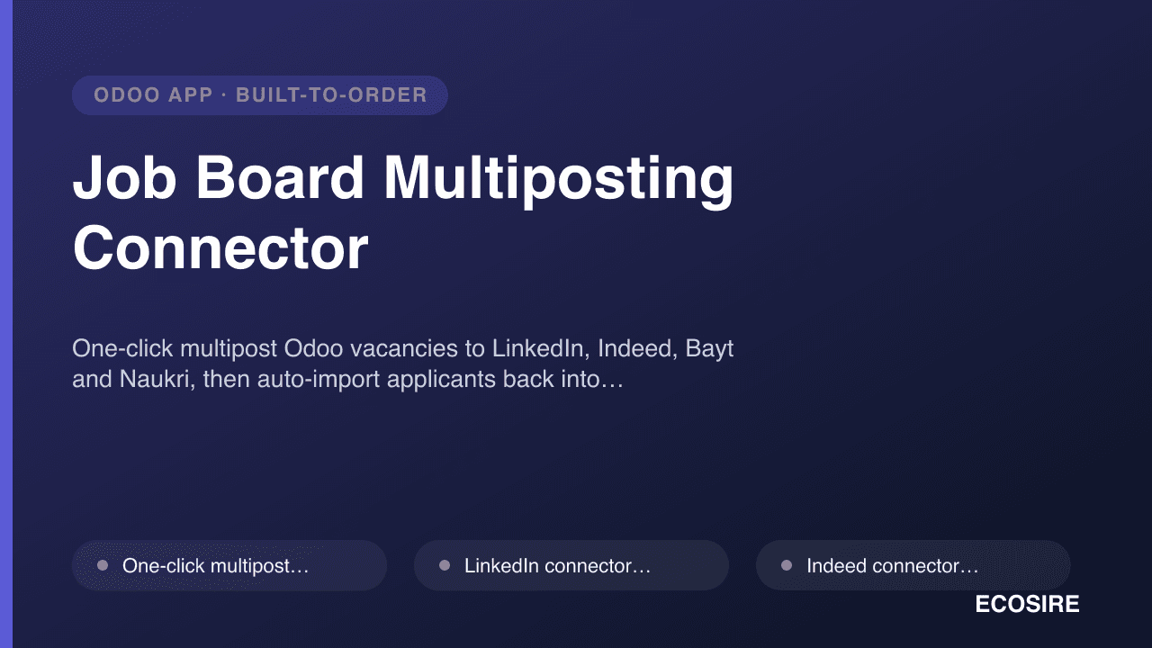 Job Board Multiposting Connector