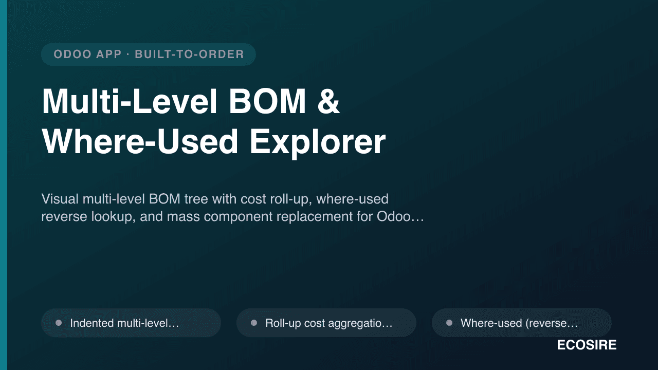Multi-Level BOM & Where-Used Explorer