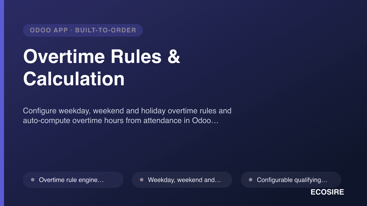 Overtime Rules & Calculation
