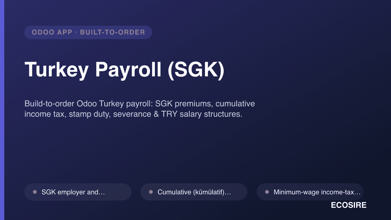 Turkey Payroll (SGK)