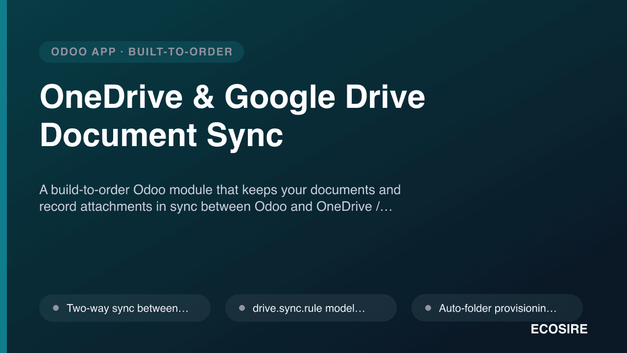OneDrive & Google Drive Document Sync