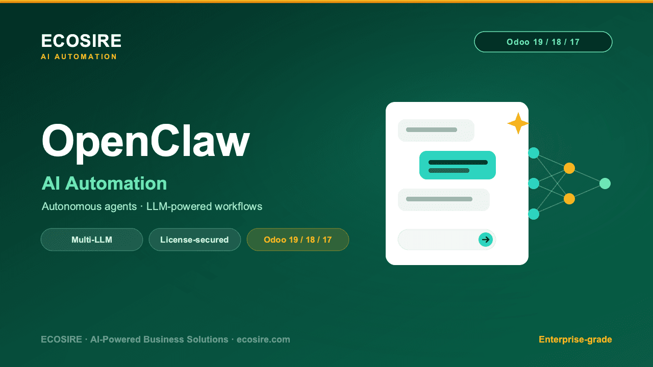OpenClaw Assistant — AI Assistant Connector - Connect OpenClaw Agent to Odoo for Secure Automated Actions
