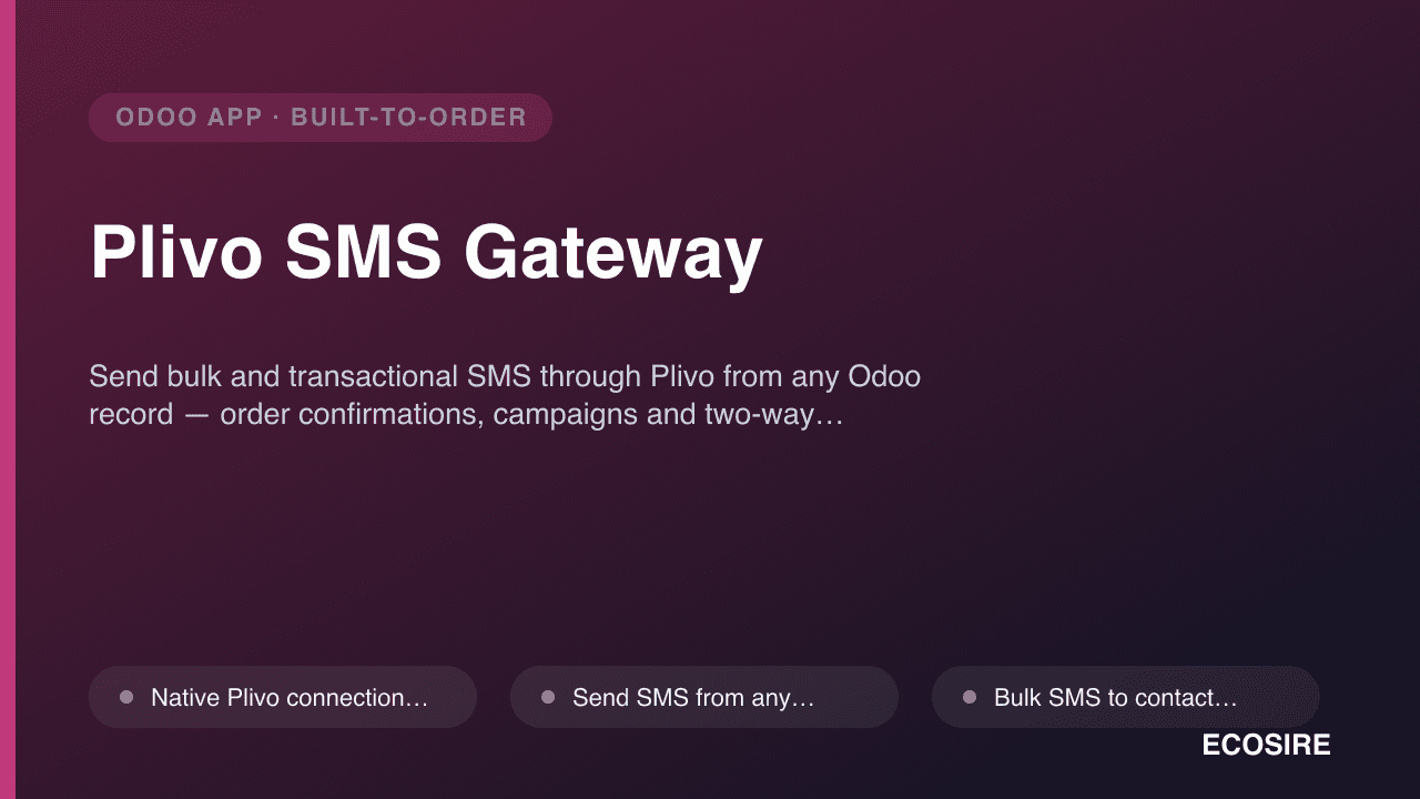 Plivo SMS Gateway