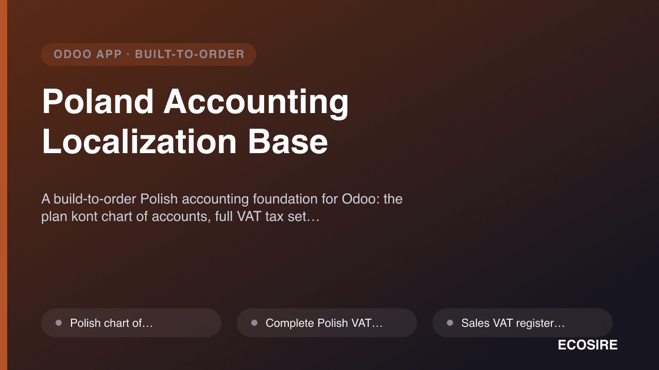 Poland Accounting Localization Base
