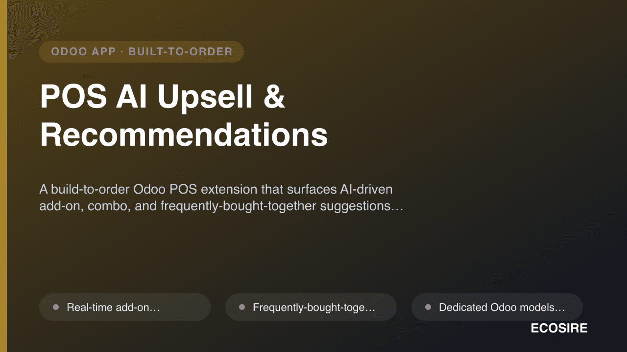 POS AI Upsell & Recommendations