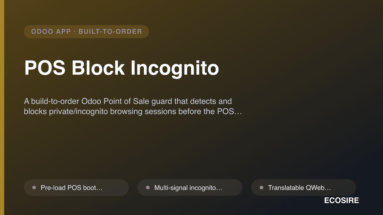 POS Block Incognito
