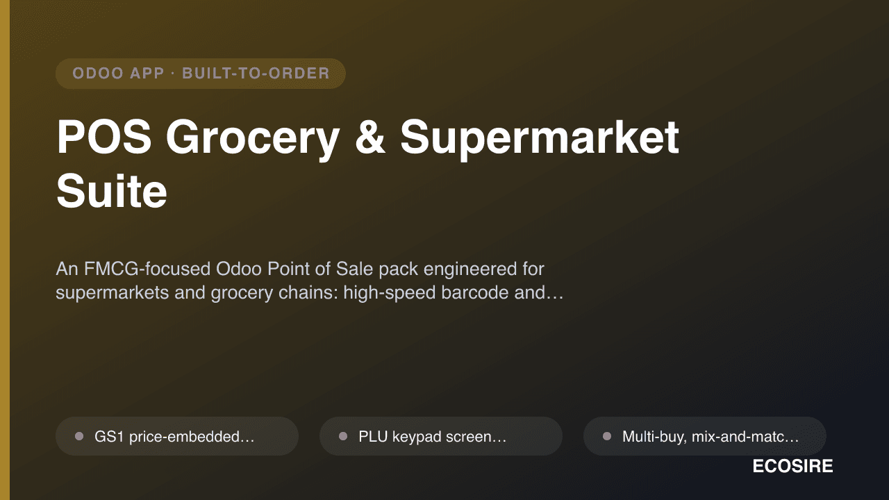 POS Grocery & Supermarket Suite