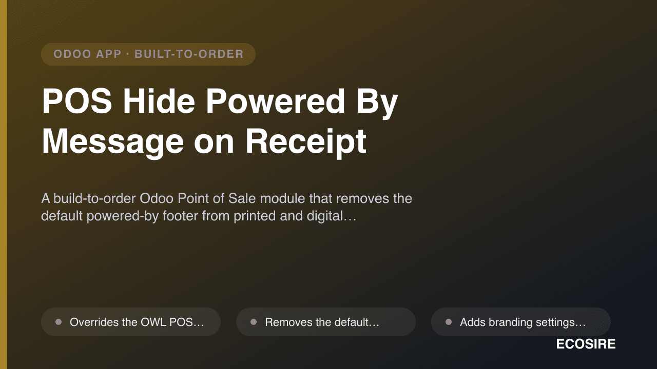 POS Hide Powered By Message on Receipt