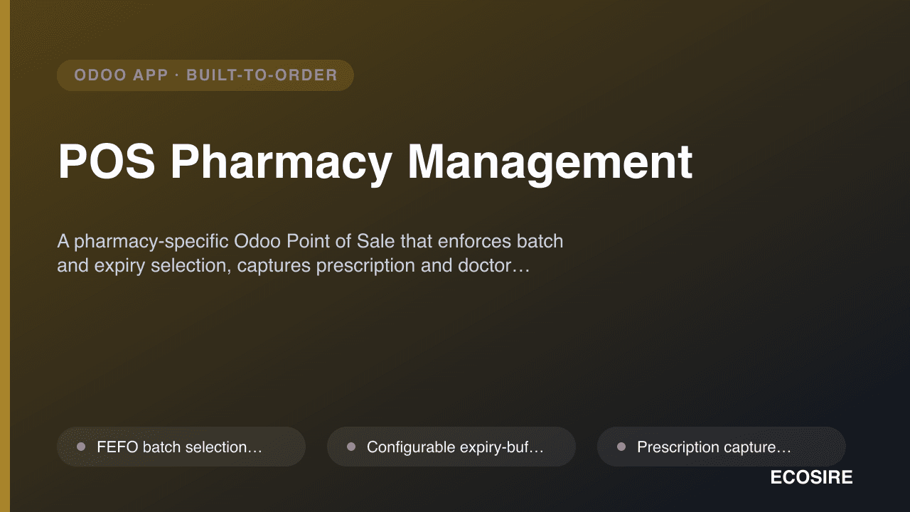 POS Pharmacy Management