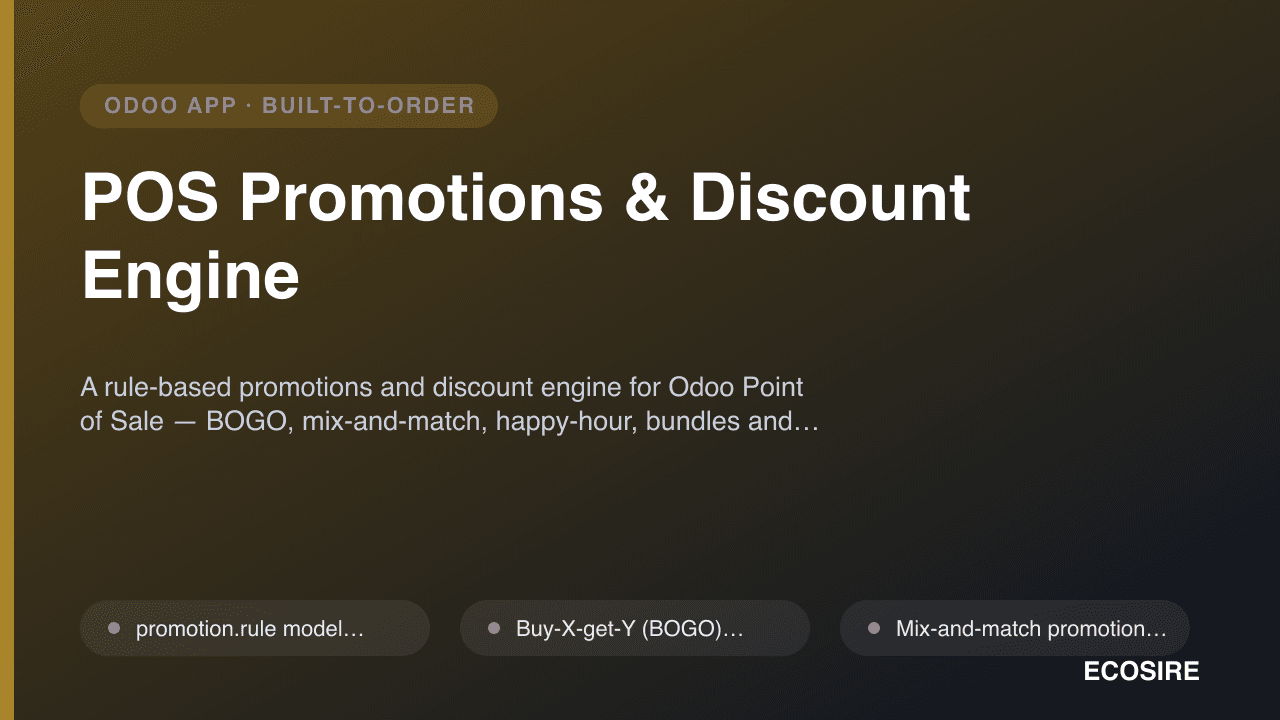 POS Promotions & Discount Engine