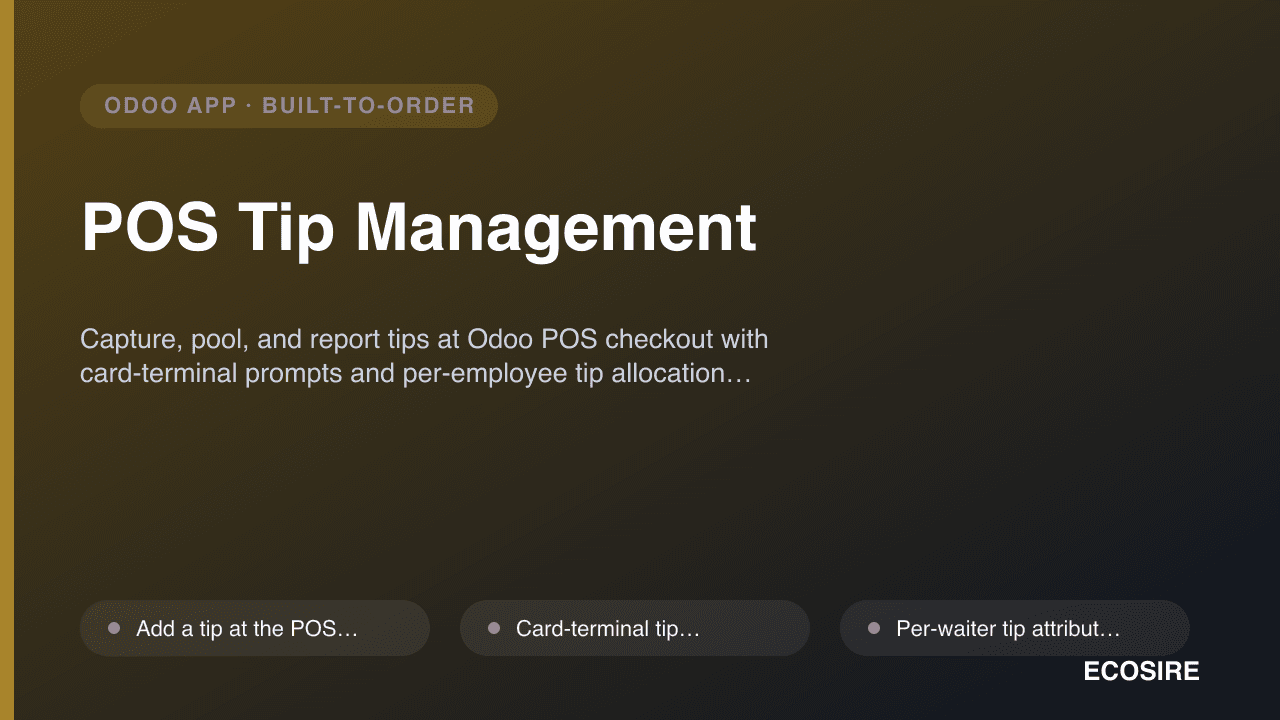 POS Tip Management