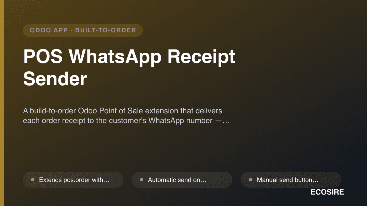 POS WhatsApp Receipt Sender
