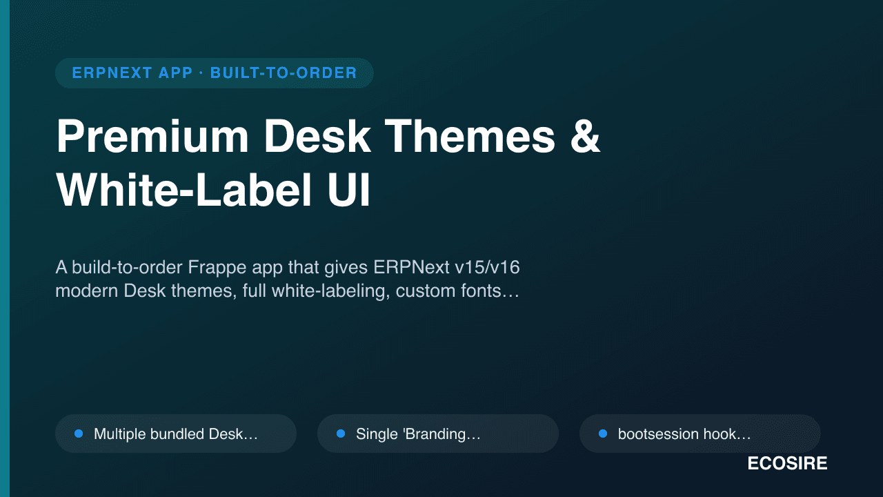 Premium Desk Themes & White-Label UI
