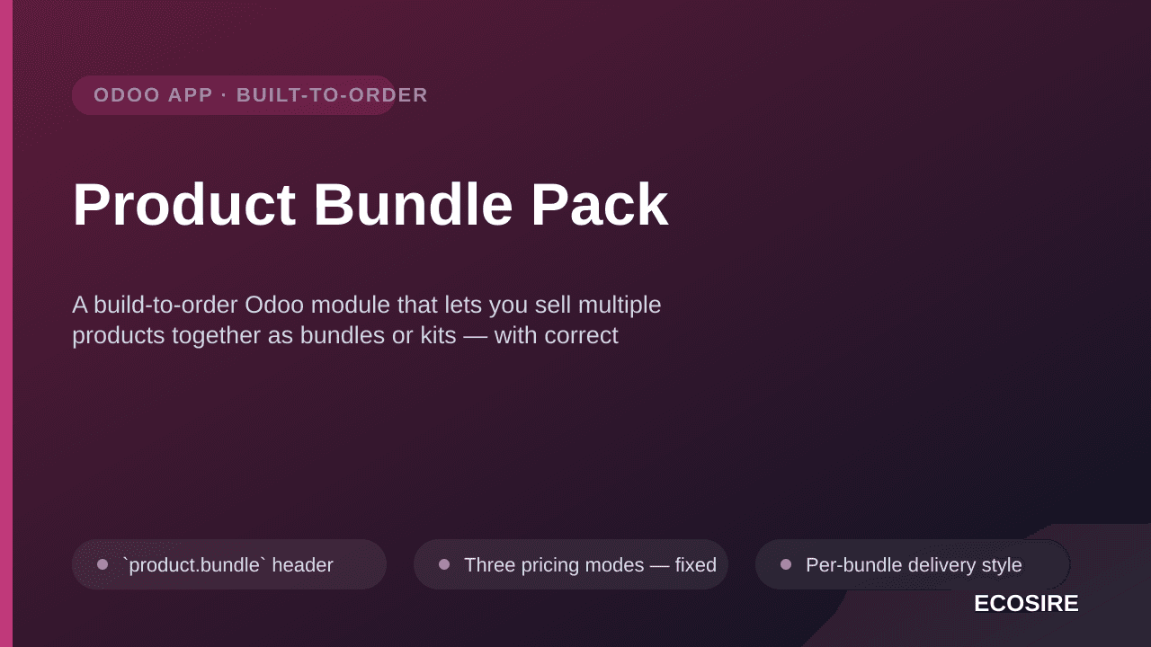 Product Bundle Pack