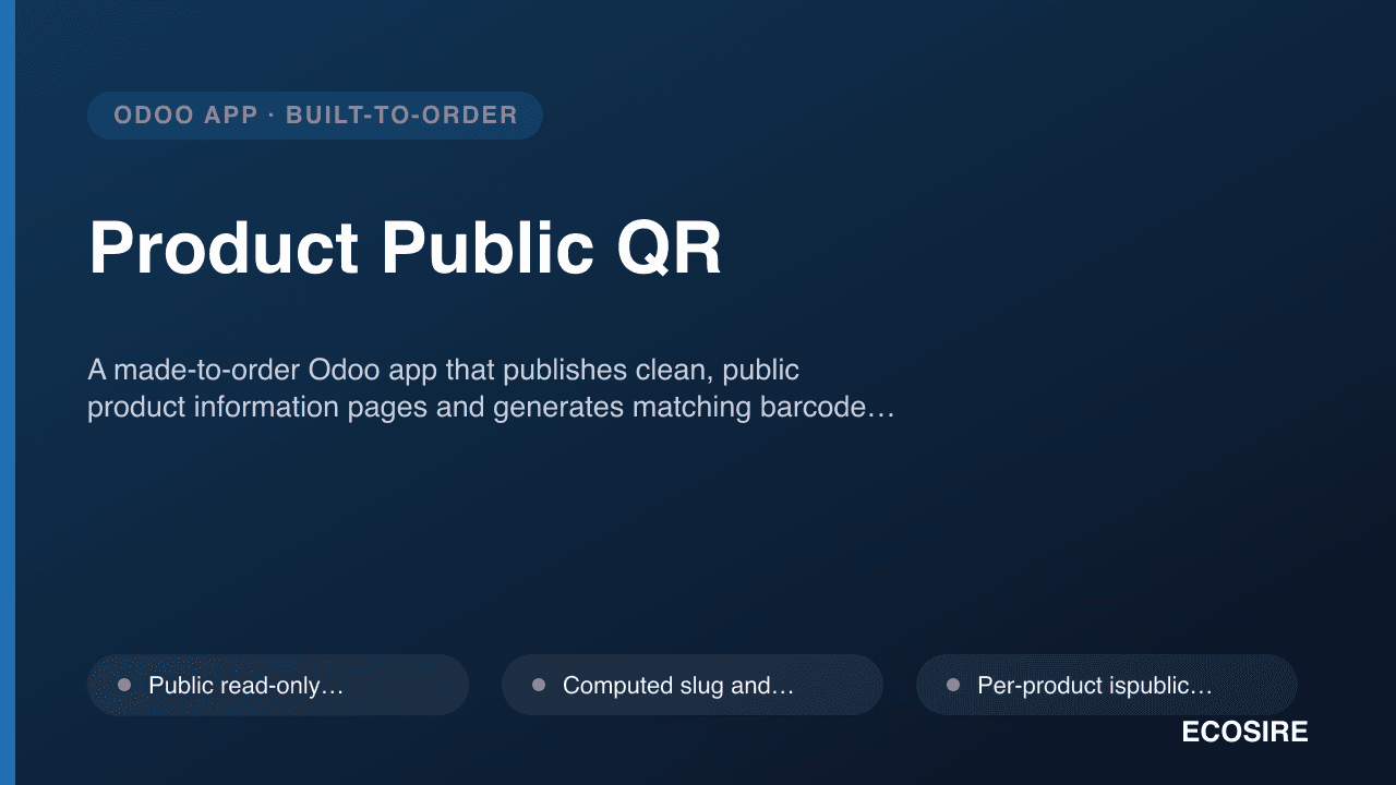 Product Public QR