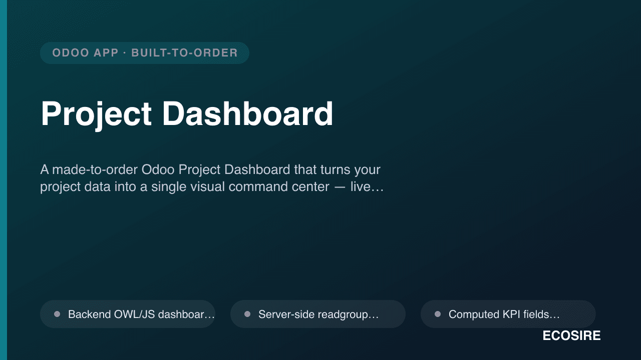 Project Dashboard