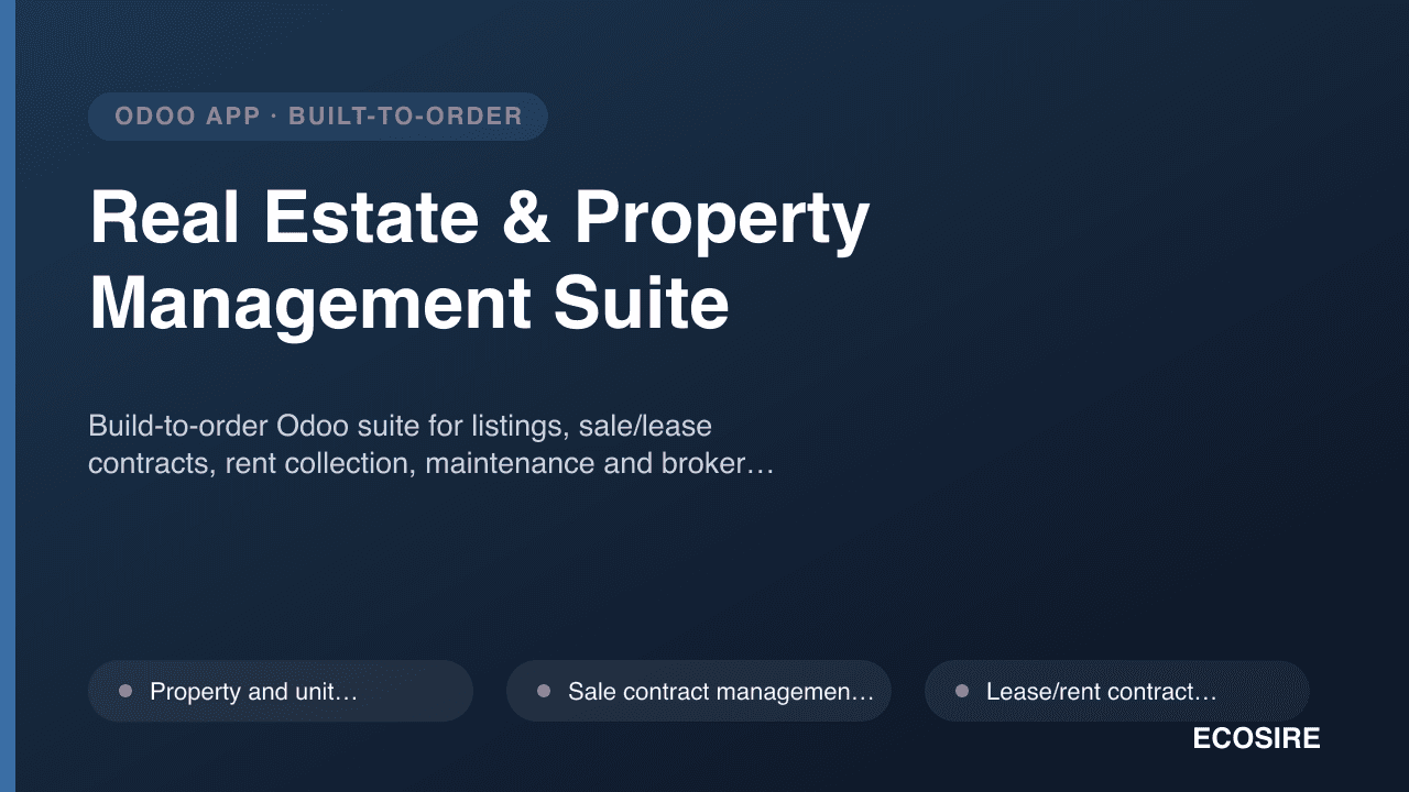 Real Estate & Property Management Suite