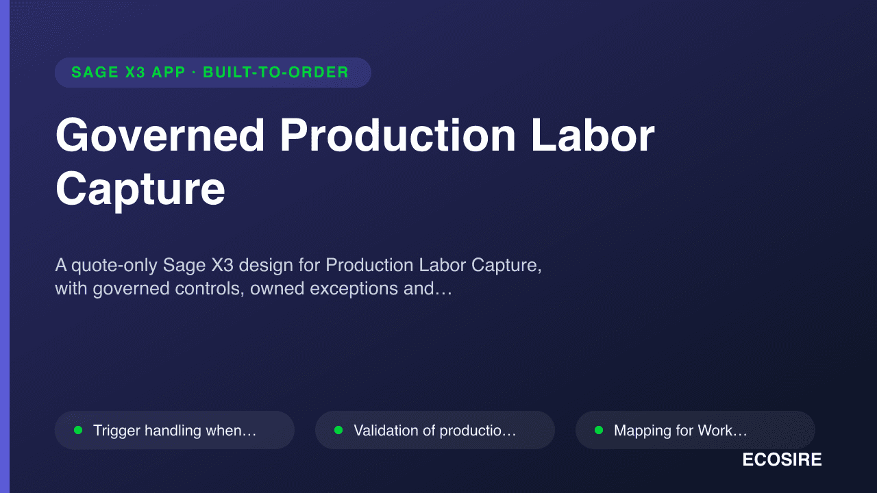 Governed Production Labor Capture