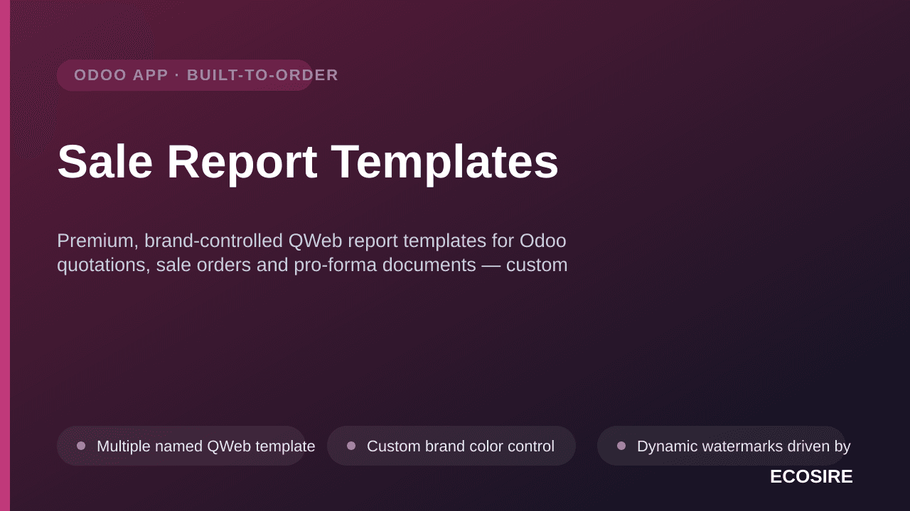 Sale Report Templates