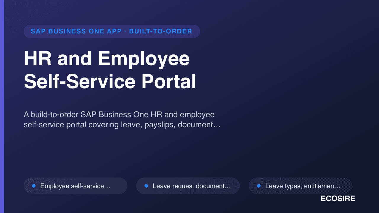 HR and Employee Self-Service Portal