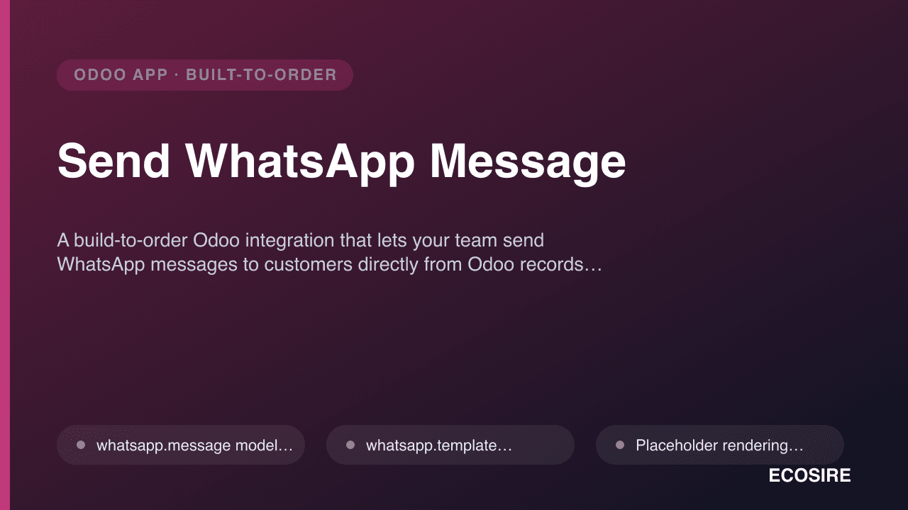 Send WhatsApp Message