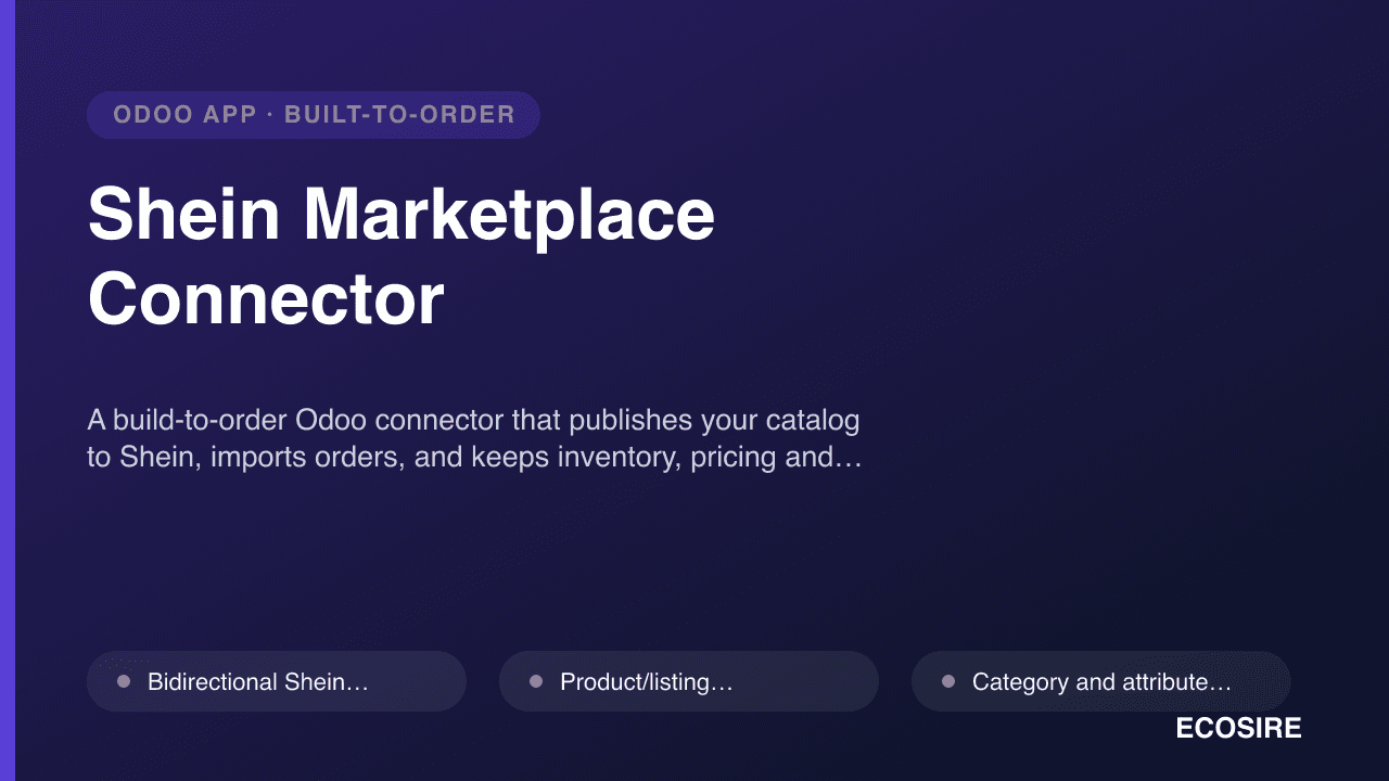 Shein Marketplace Connector