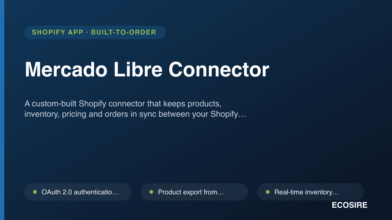 Mercado Libre Connector