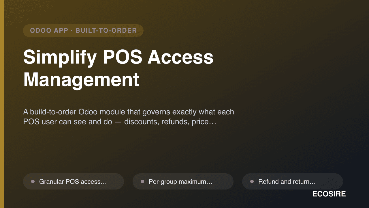 Simplify POS Access Management