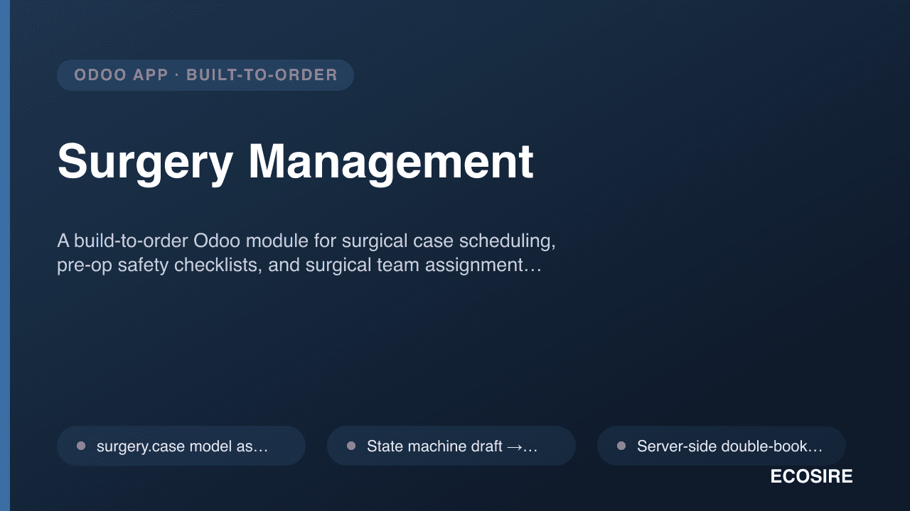 Surgery Management