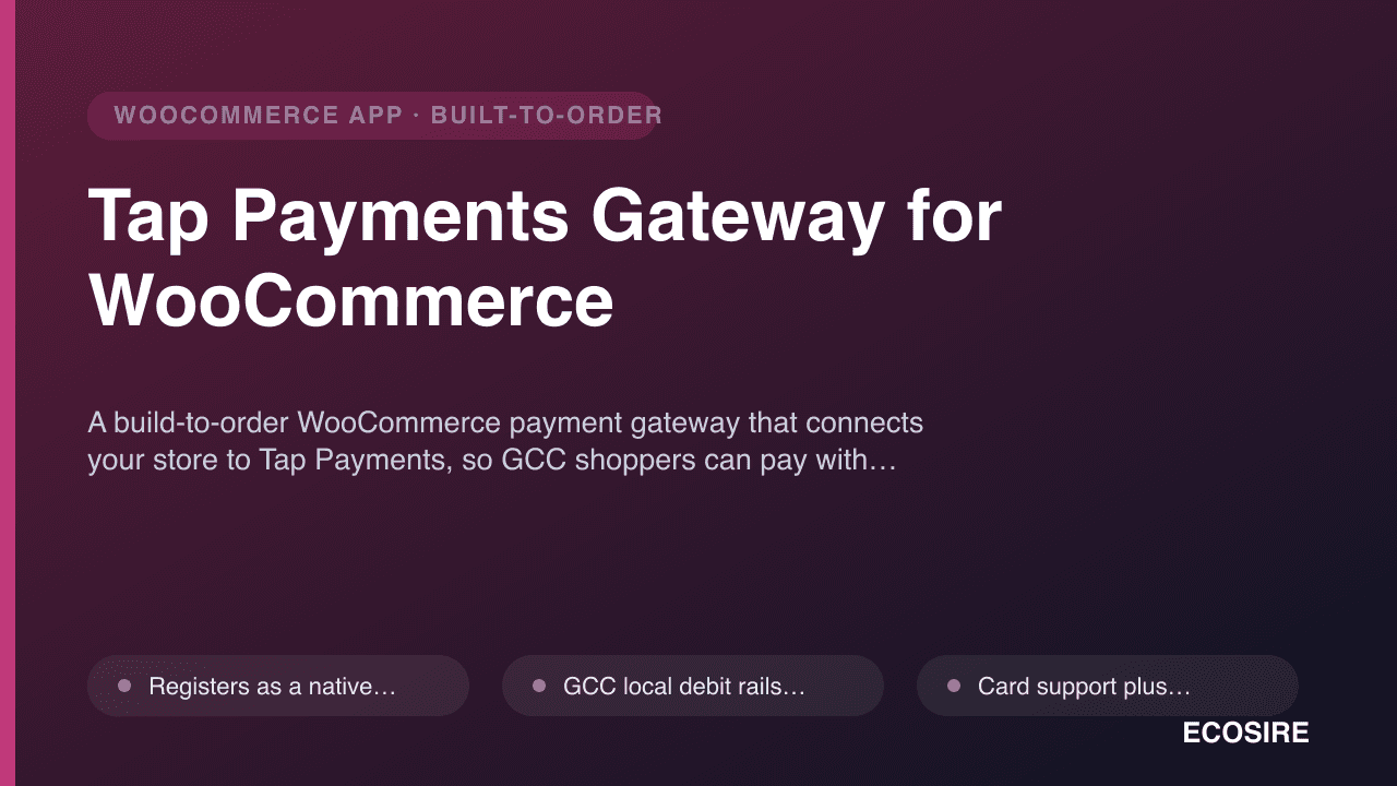 Tap Payments Gateway