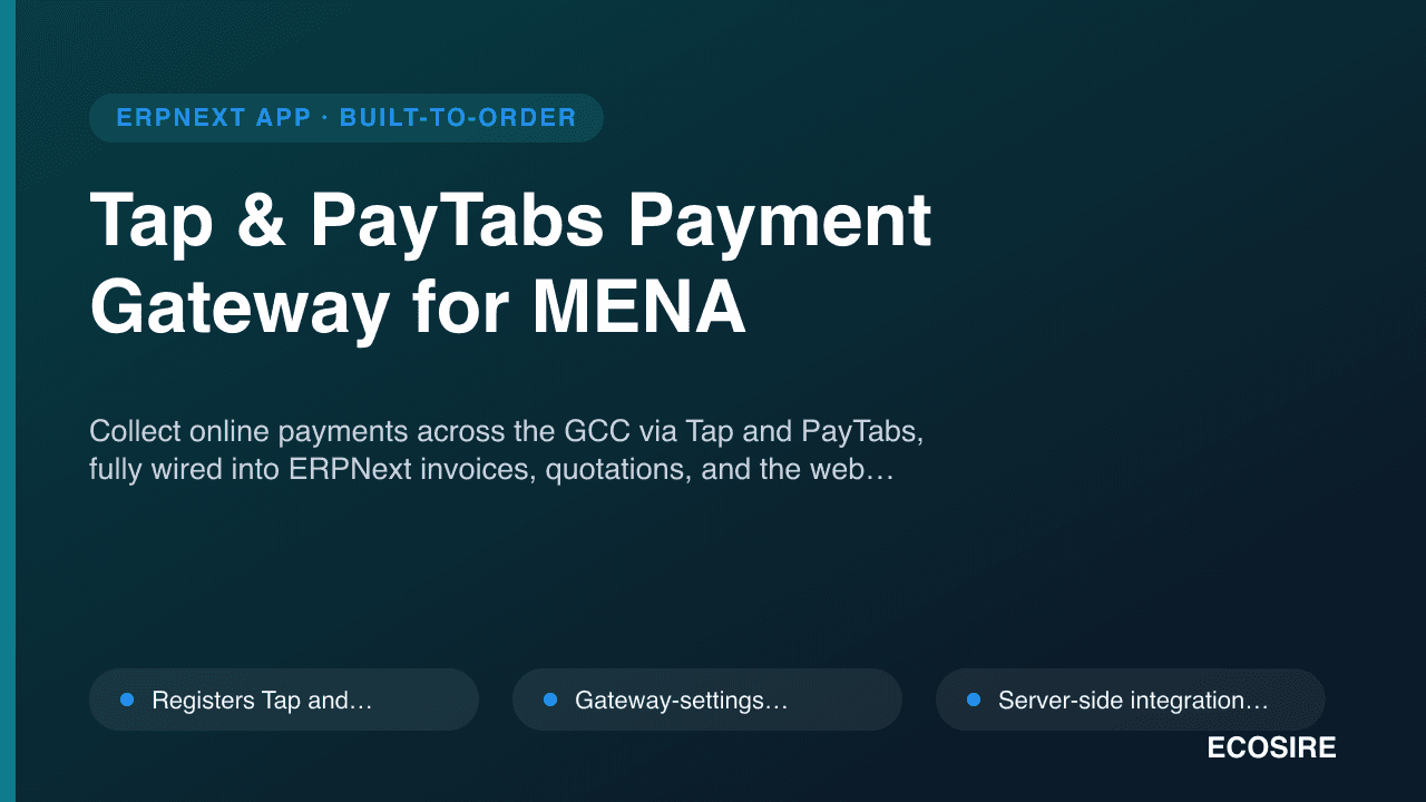 Tap & PayTabs Payment Gateway for MENA