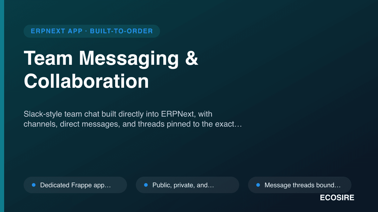 Team Messaging & Collaboration