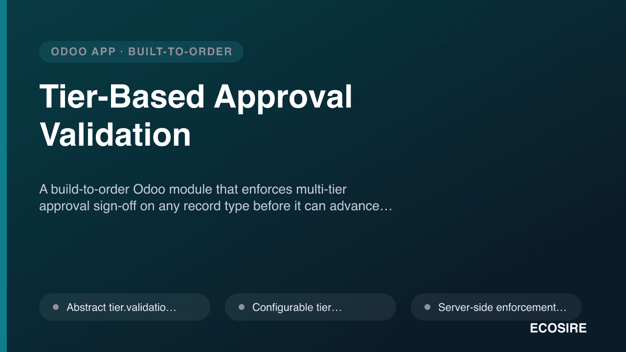 Tier-Based Approval Validation