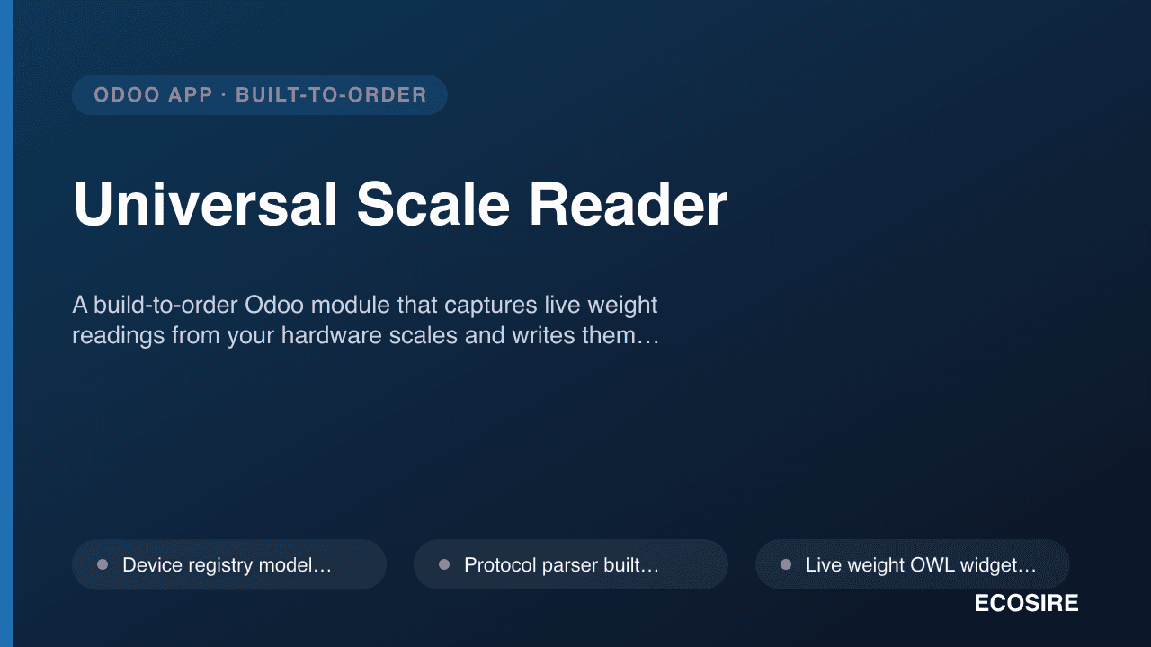 Universal Scale Reader