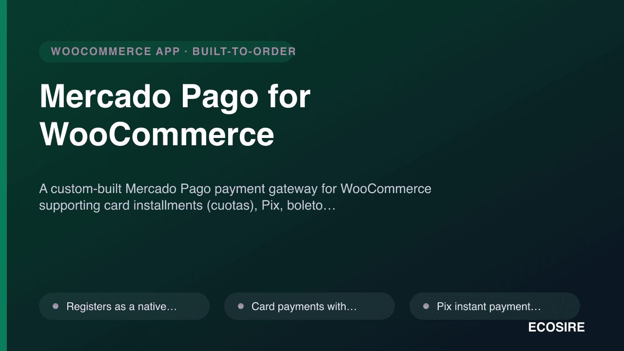 Mercado Pago for WooCommerce