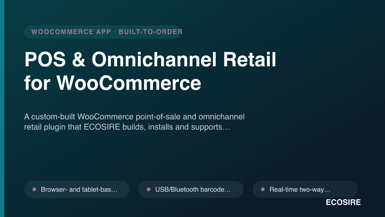 POS & Omnichannel Retail for WooCommerce