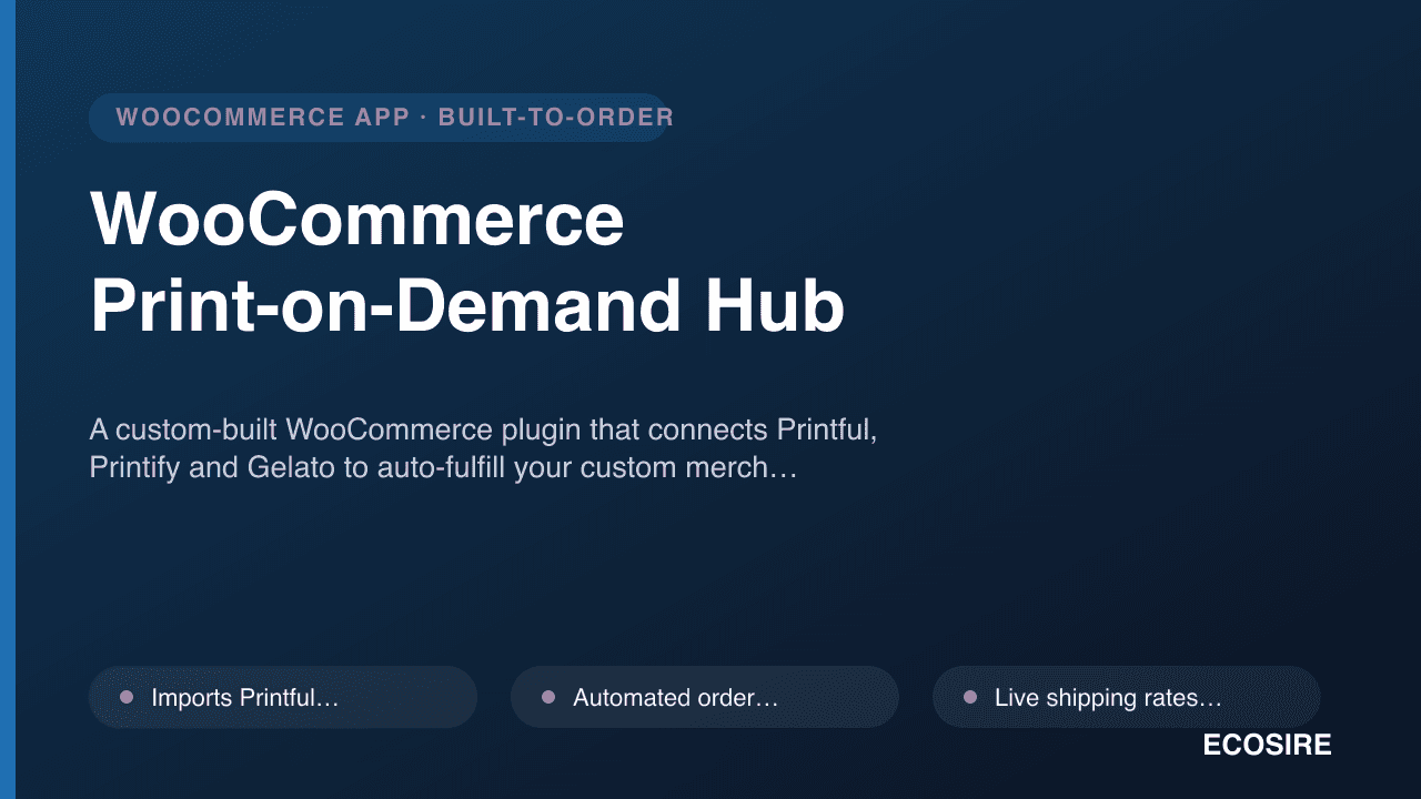 WooCommerce Print-on-Demand Hub
