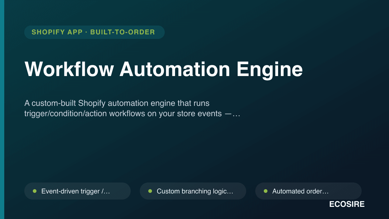 Workflow Automation Engine