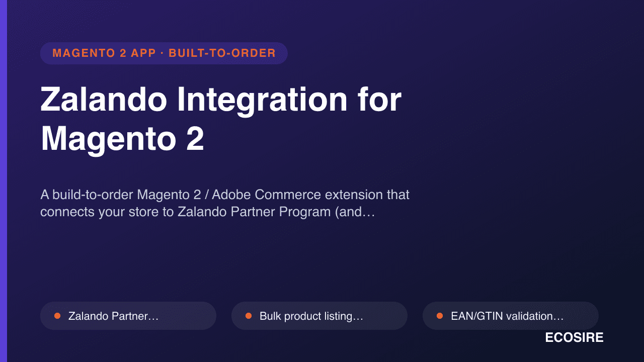 Zalando Integration for Magento 2