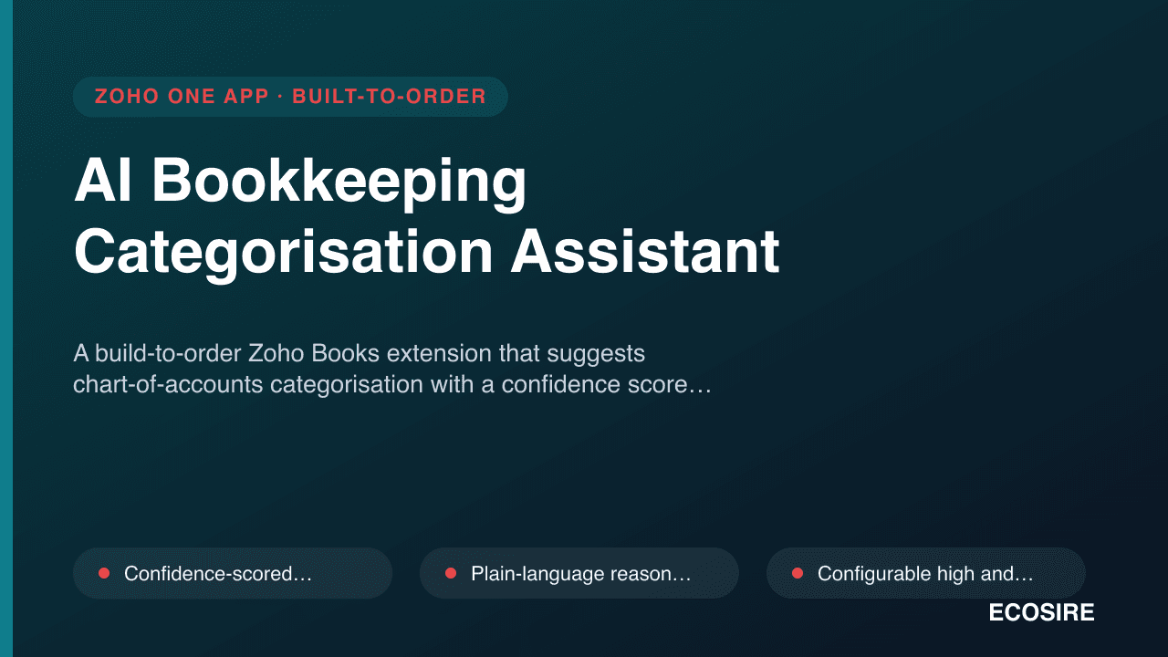 AI Bookkeeping Categorisation Assistant