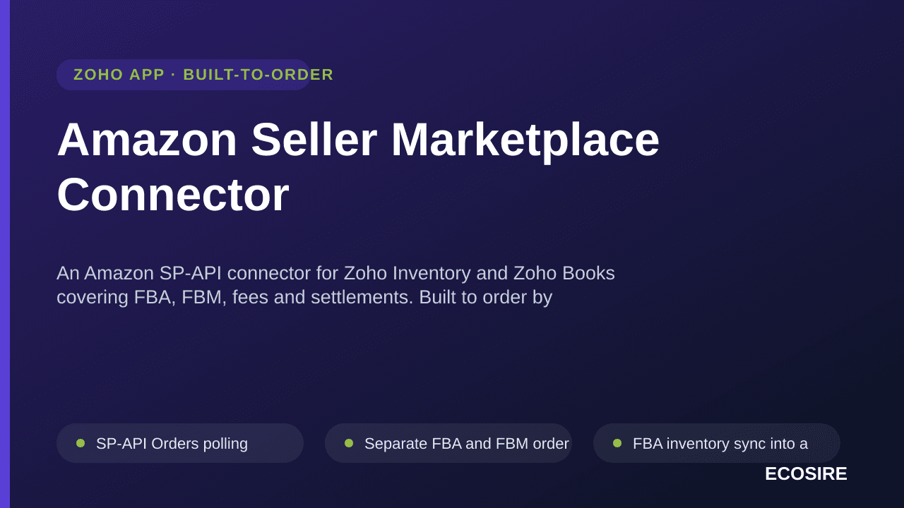 Amazon Seller Marketplace Connector