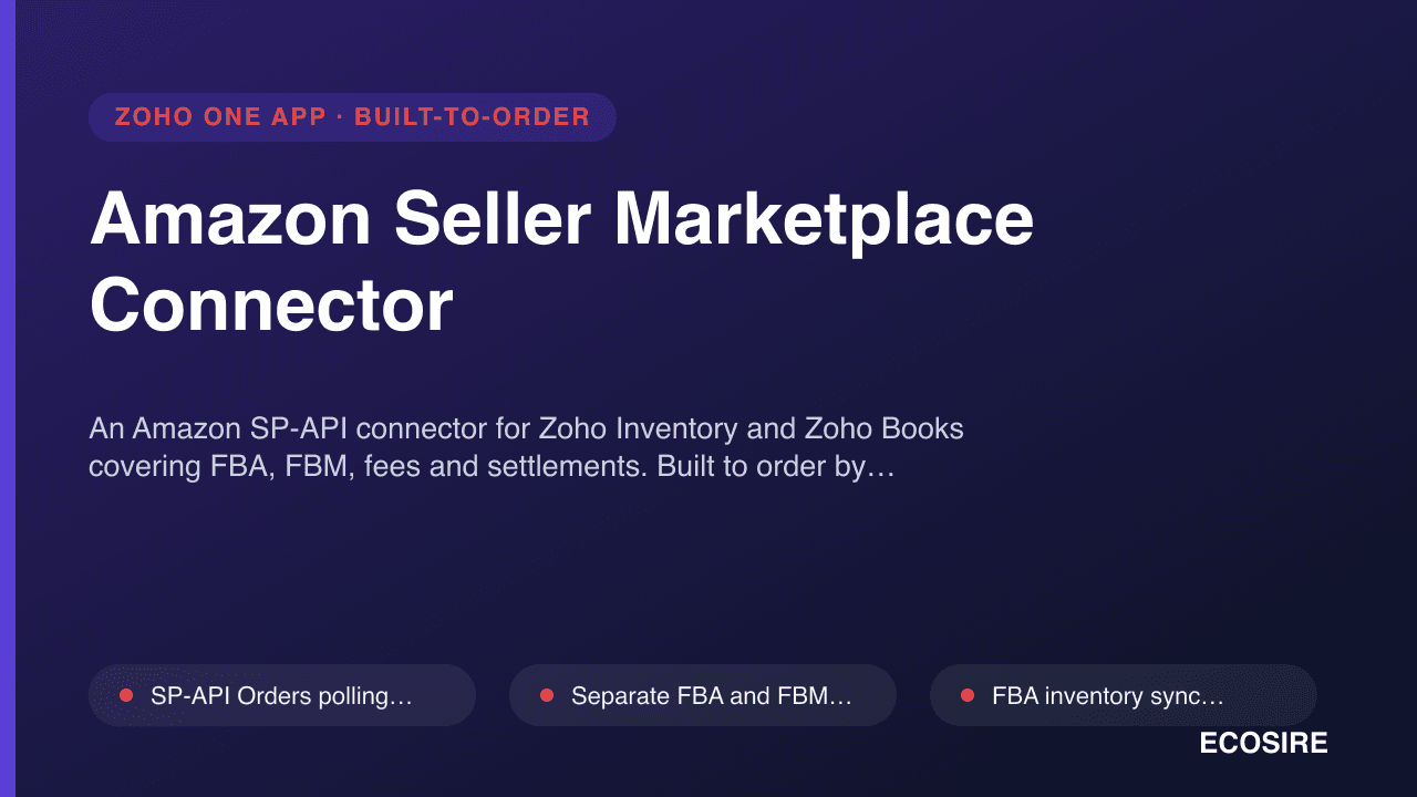 Amazon Seller Marketplace Connector
