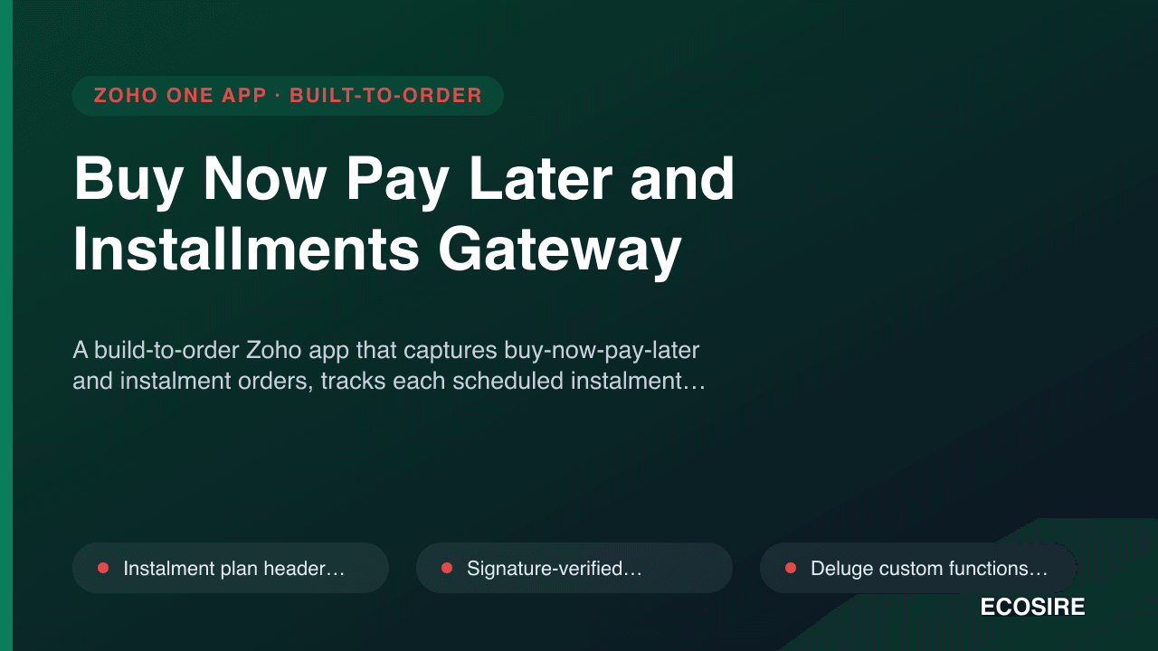 Buy Now Pay Later and Installments Gateway