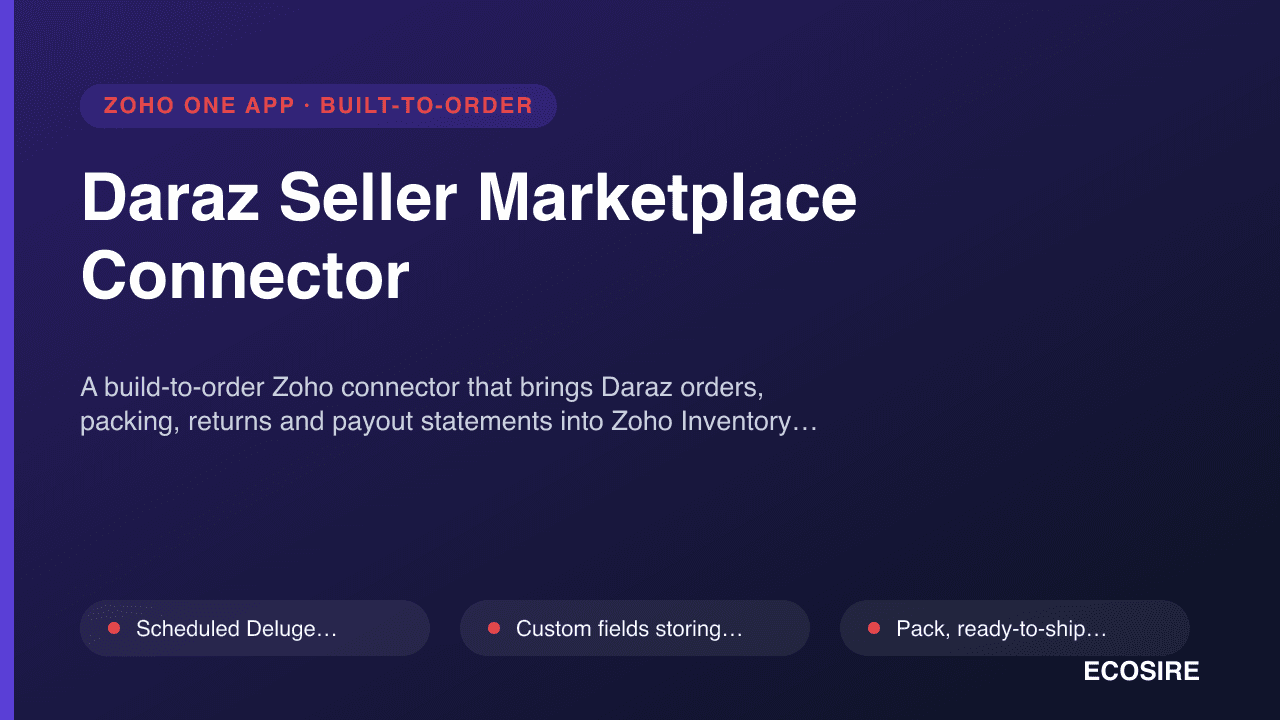 Daraz Seller Marketplace Connector